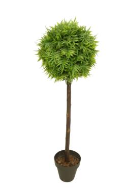 Arbol de palmera mini 1 bola tronco recto - 150cm