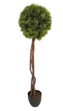 Arbol Springeri 1 bola 30 tronco trenzado - 100cm