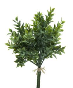Atado de Te verde/gris de plstico - 25cm