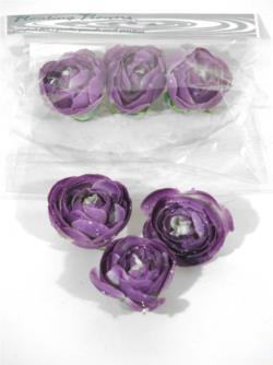 Ranunculo mini flotante lila (Bolsa 6 Und) - 5cm