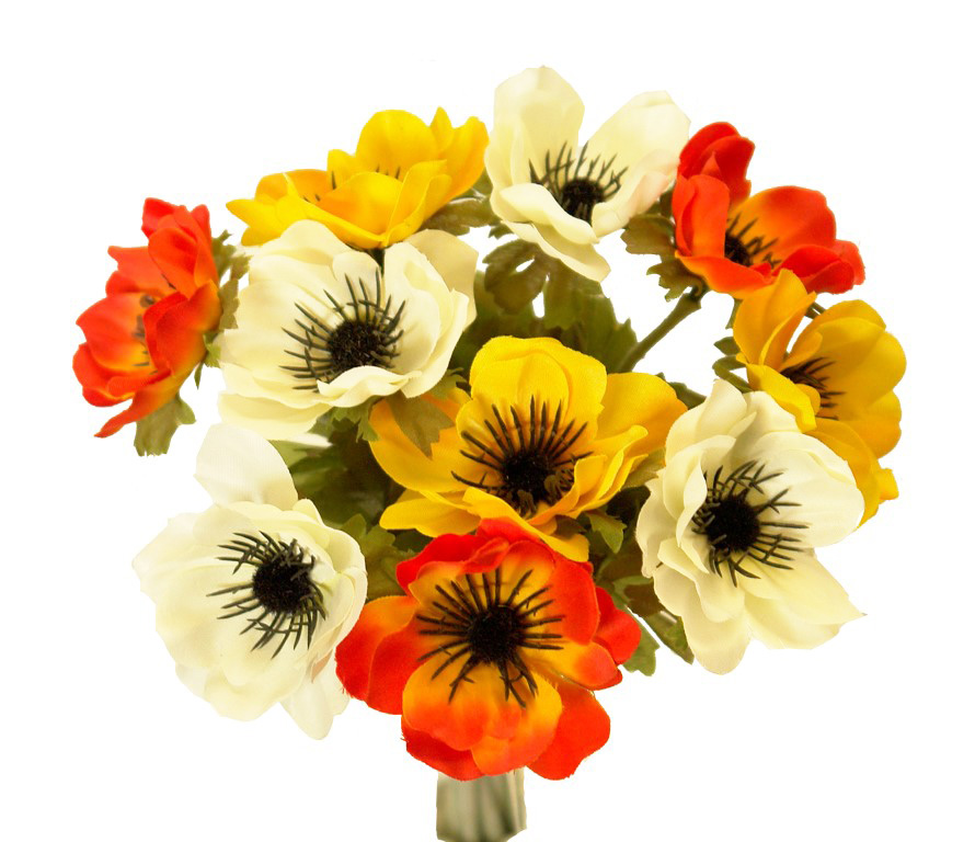 Bouquet de amapolas - 15x33cm
