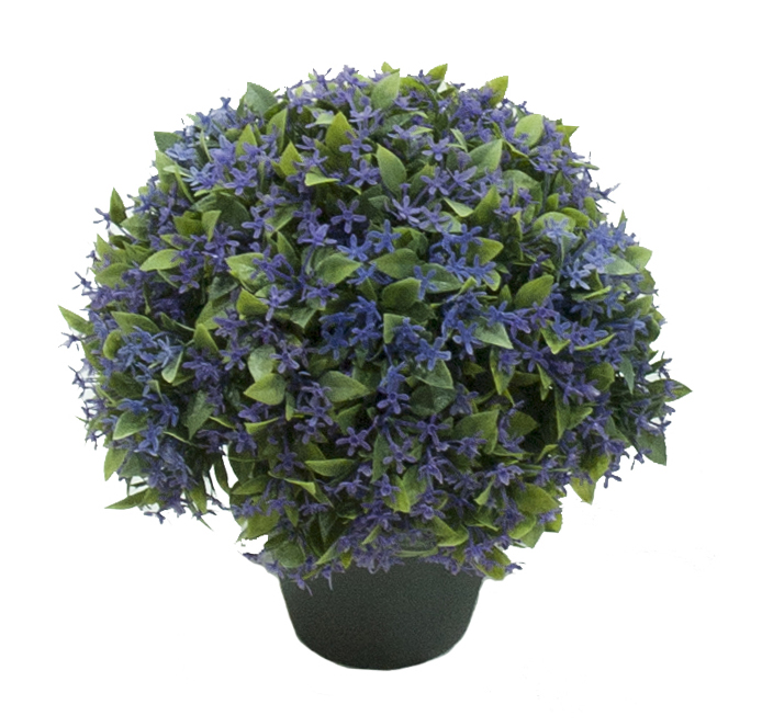 1/2 bola Flor Silvestre Lila maceta pl. - Ø35cm 1/2 bola Flor Silvestre Lila maceta pl. - Ø35cm