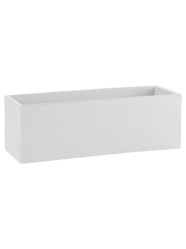 0101202B.jpg Jardinera Resina Blanca 75x28x25 cms - Imagen 1