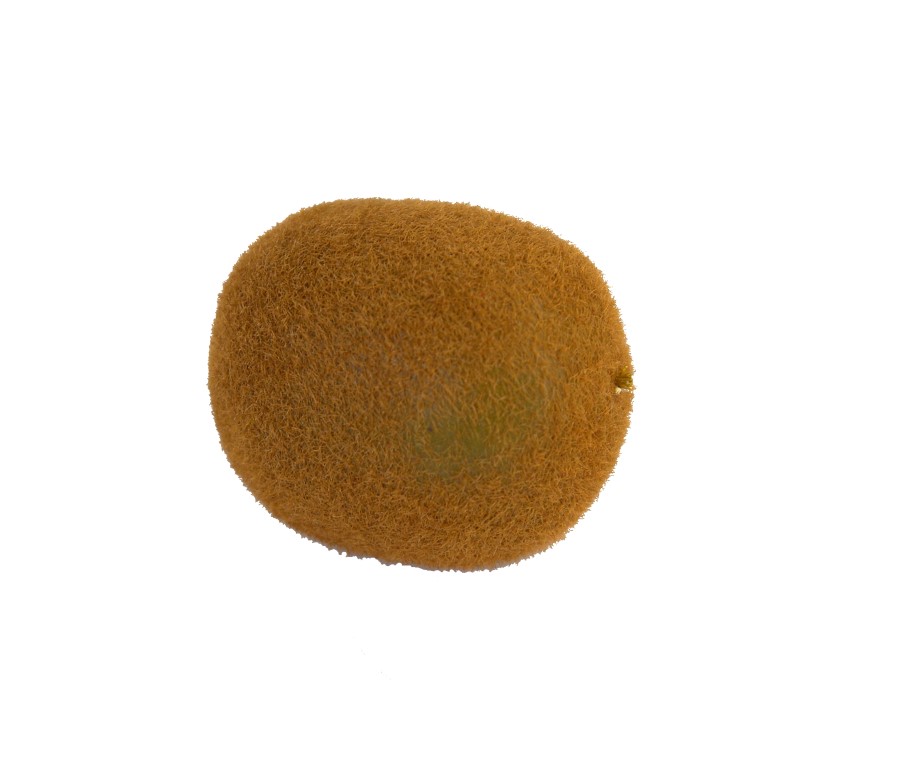 0310110.jpg Kiwi con acabado flocado - Ø5x6cm - Imagen 1