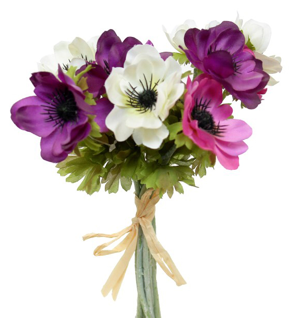1203049.jpg Bouquet de amapolas - Ø15x33cm - Imagen 1