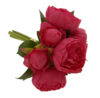 Bouquet de peonias 7 flores fucsia - Ø20x28cm