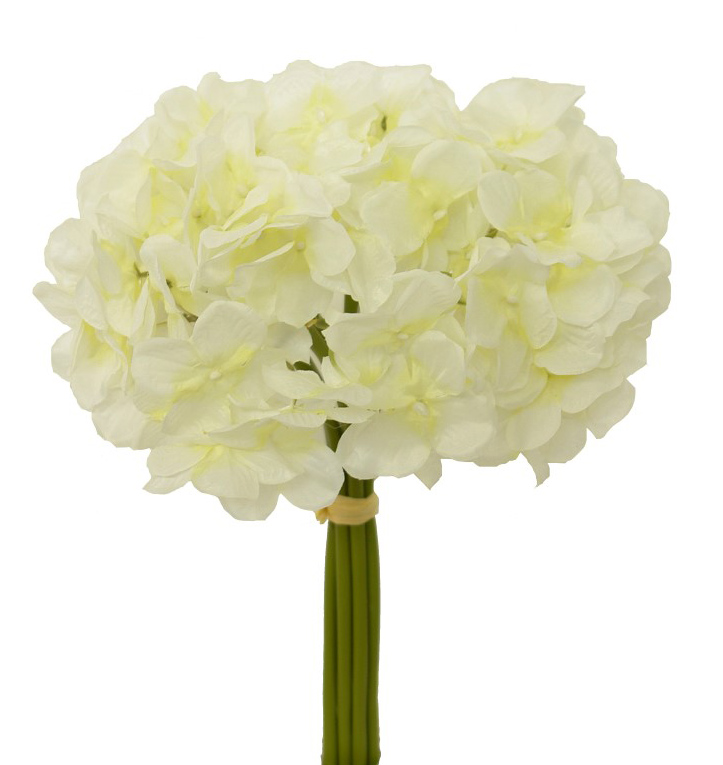 1203240.jpg Bouquet de hortensia crema - Ø20x33cm - Imagen 1