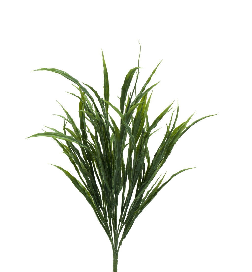 1275670 Hierba de rio verde plastico - 50cm - Imagen 1