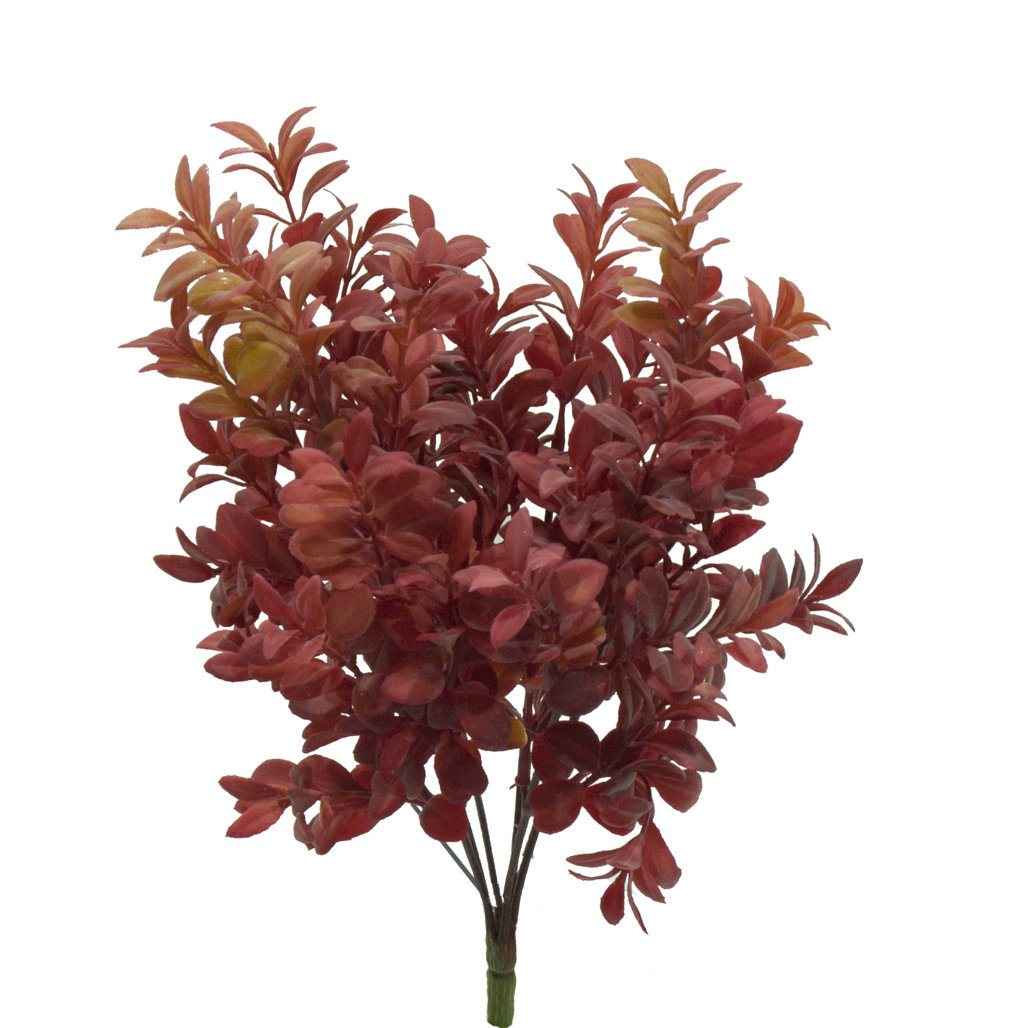 1275715.jpg Mata de Boj rojo de plastico - 30cm - Imagen 1