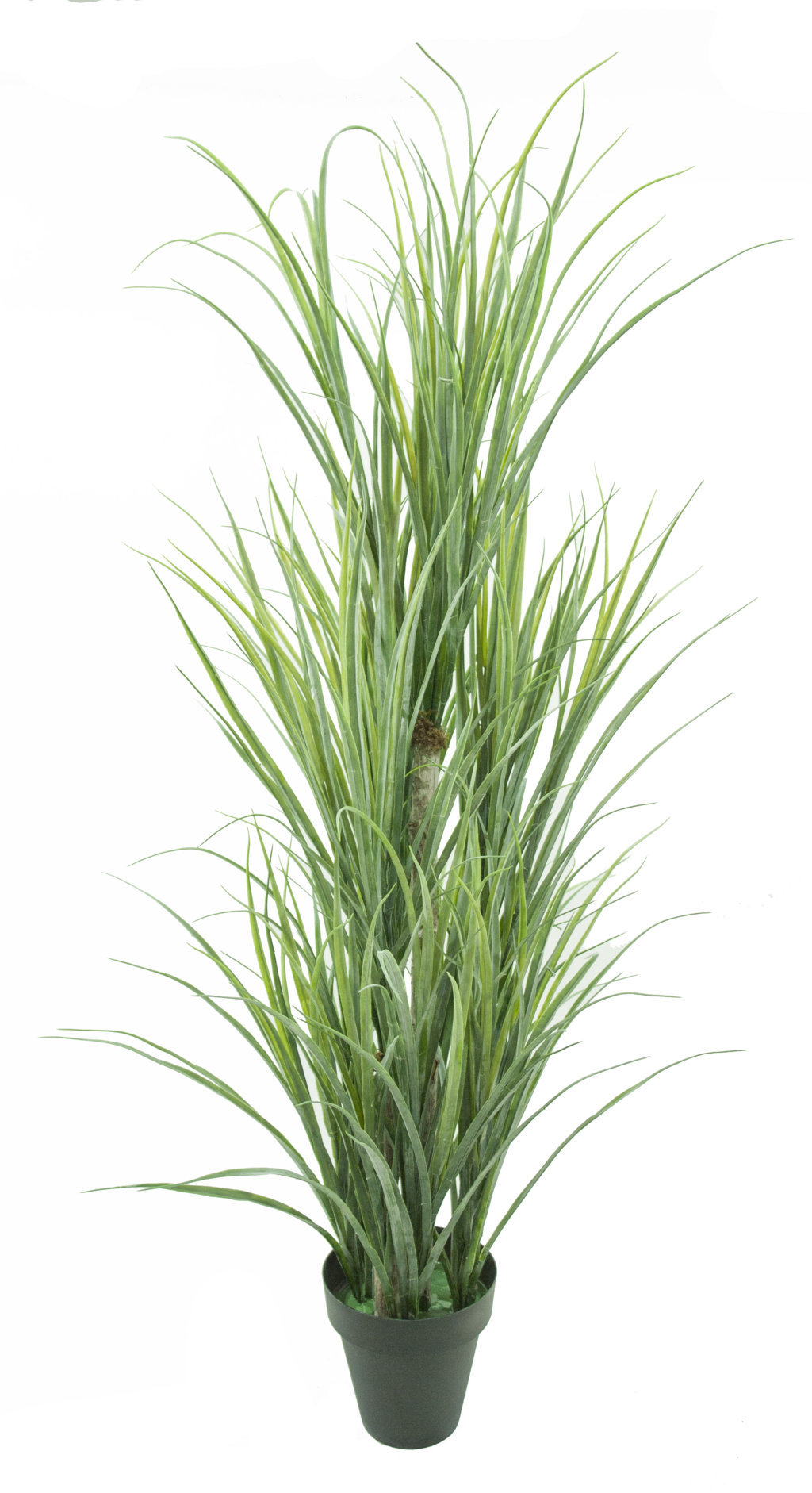 1275780B.jpg Hierba de rio verde plastico con maceta - 130cm - Imagen 1