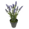 Lavanda Lila Plástico con maceta -35cm