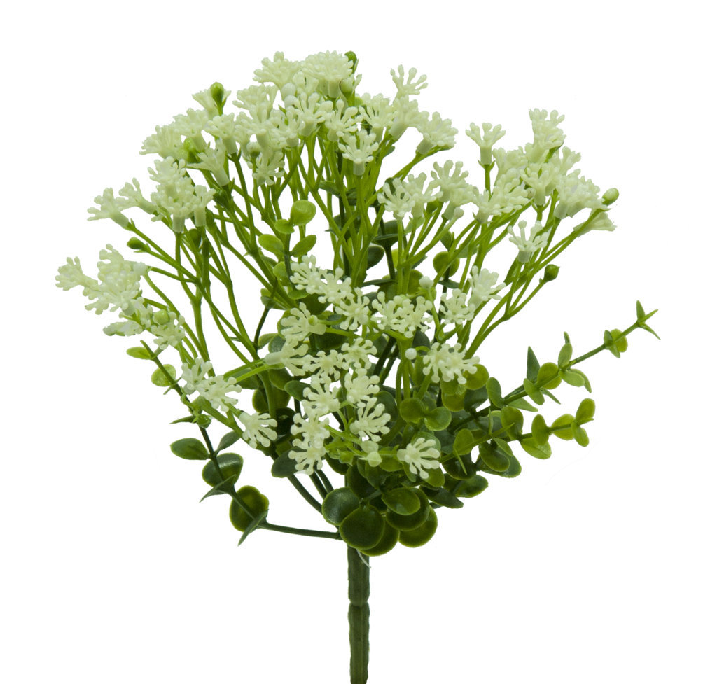 1291760.jpg Mata de Eucaliptus con flor crema - 25cm - Imagen 1