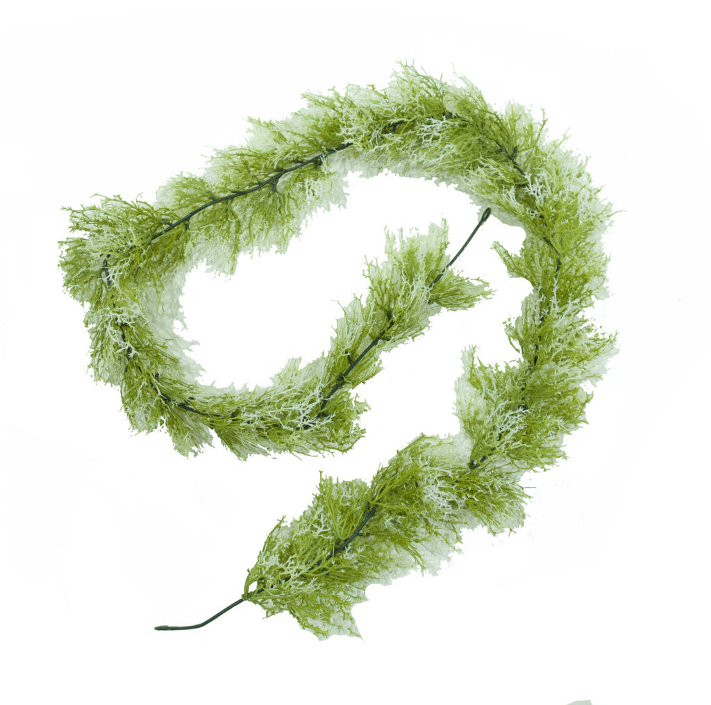 2629710.jpg Guirnalda de Alga crema plastico - 180cm - Imagen 1