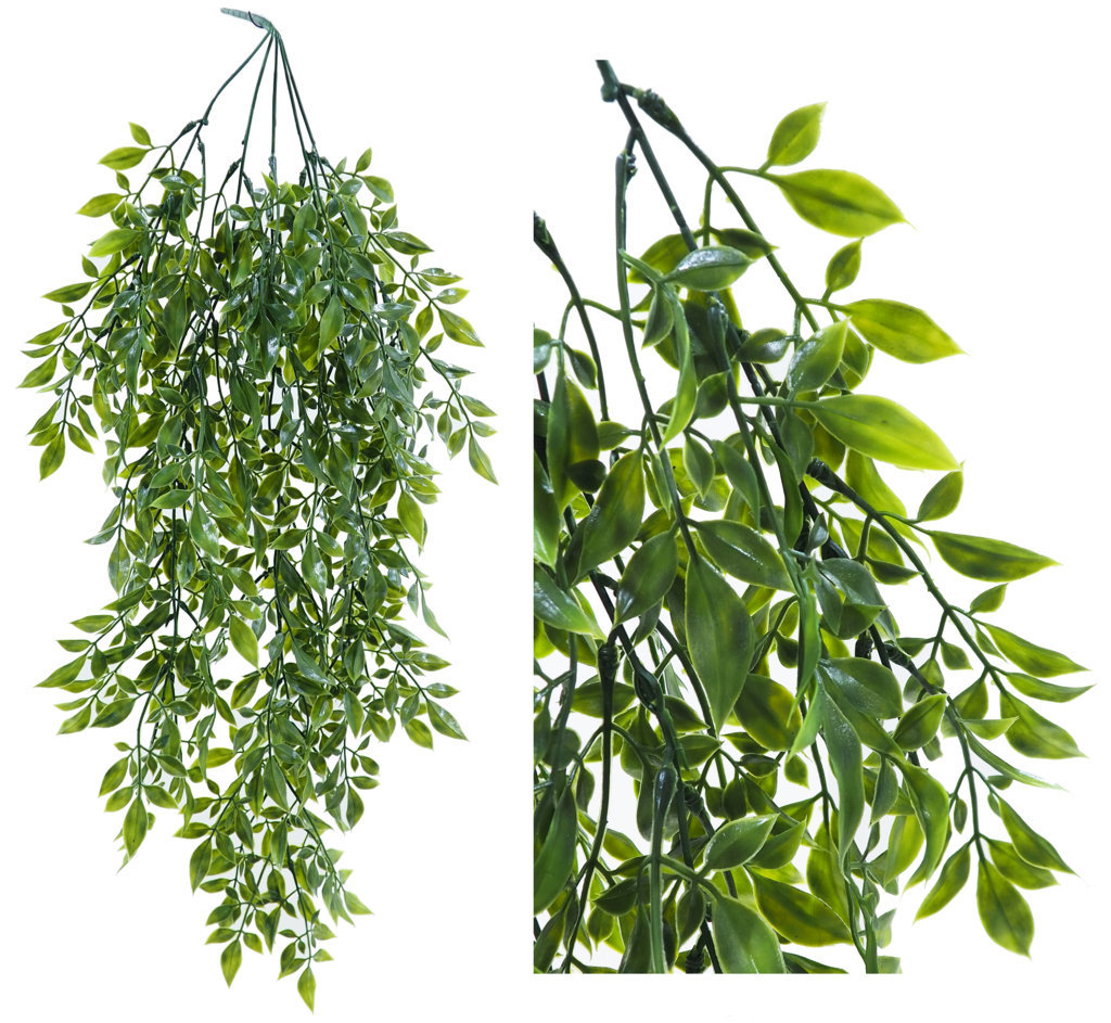 2630040.jpg Philo verde colgante plastico -85cm. - Imagen 1