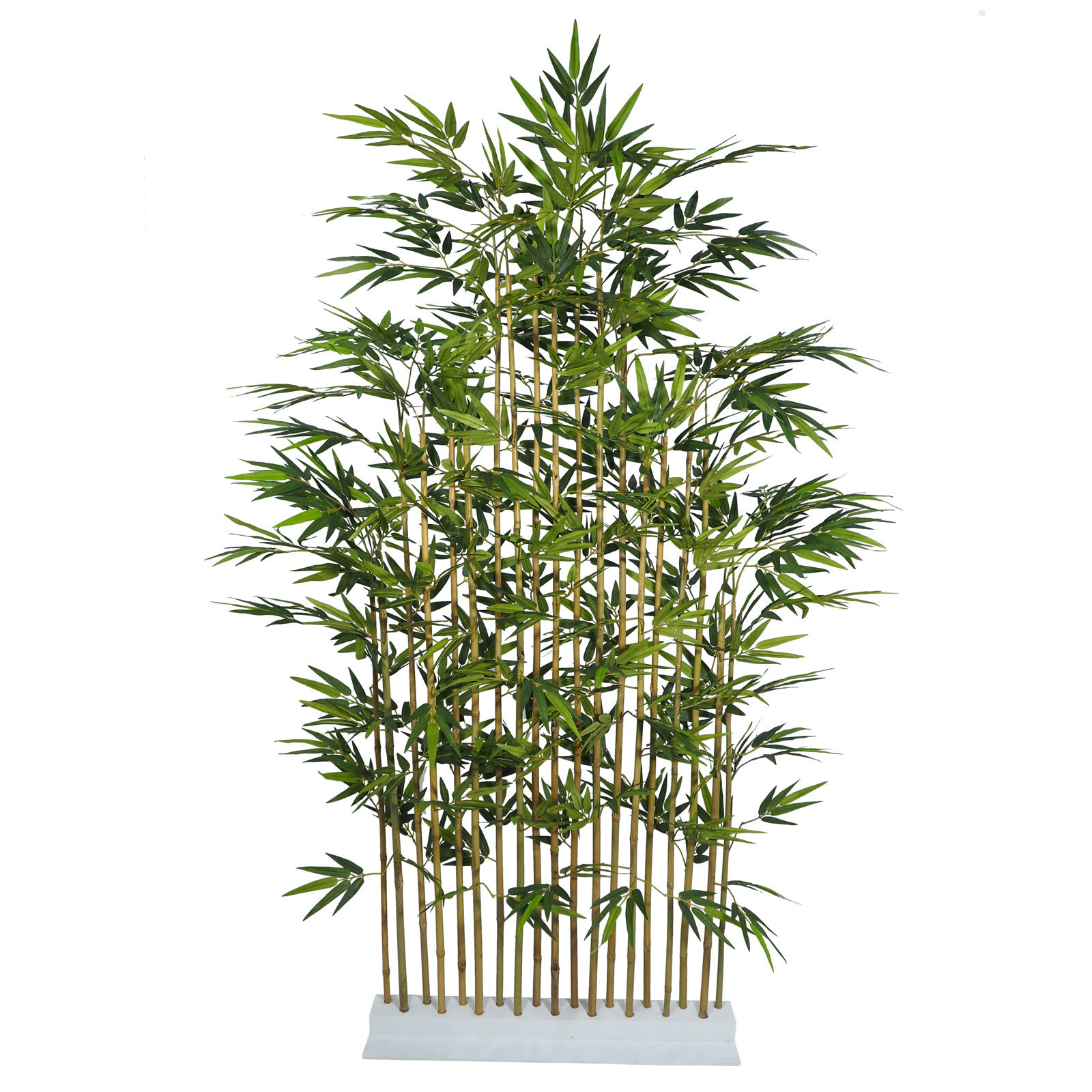 3659818.jpg Seto de bambu Decora nat.piramide -100x40x180cm - Imagen 1