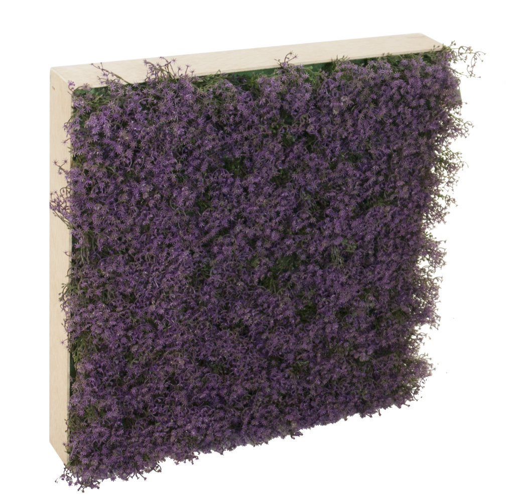 4714250.jpg Loseta Blanca Gipsofila morada - 50x50x12cm - Imagen 1