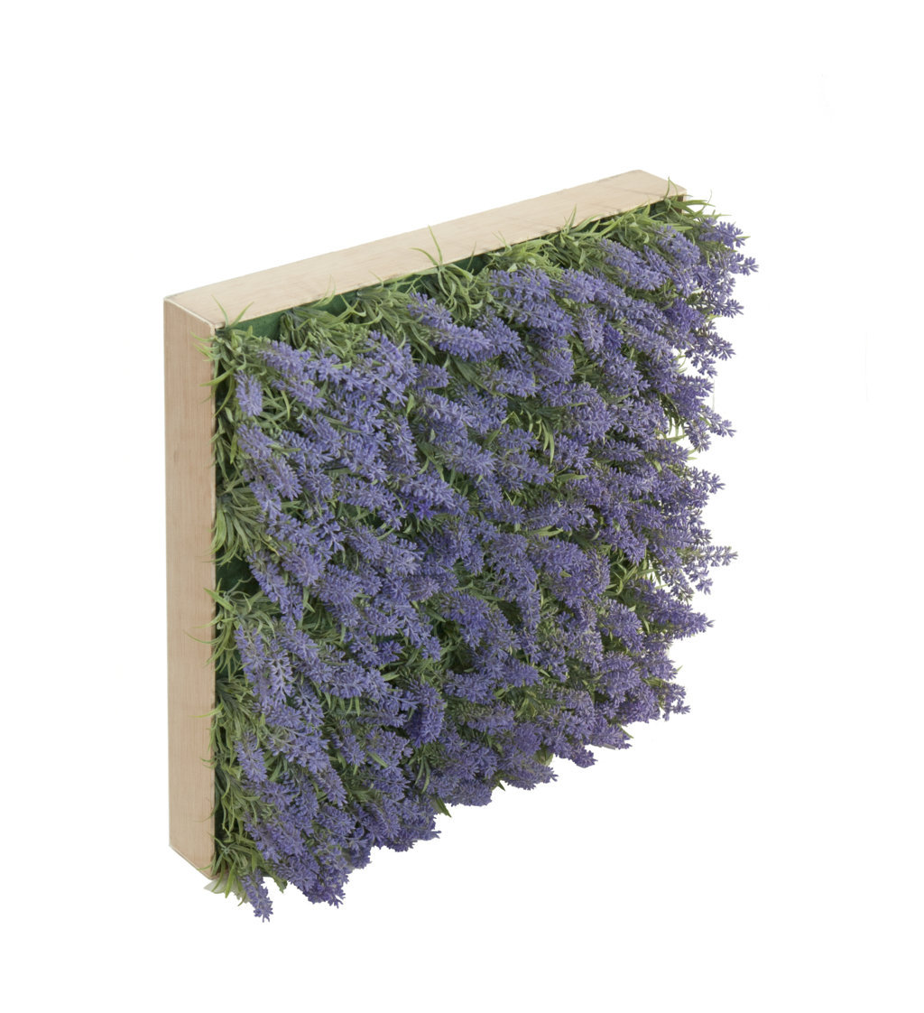 4716350.jpg Loseta Blanca Lavanda - 50x50x16cm - Imagen 1