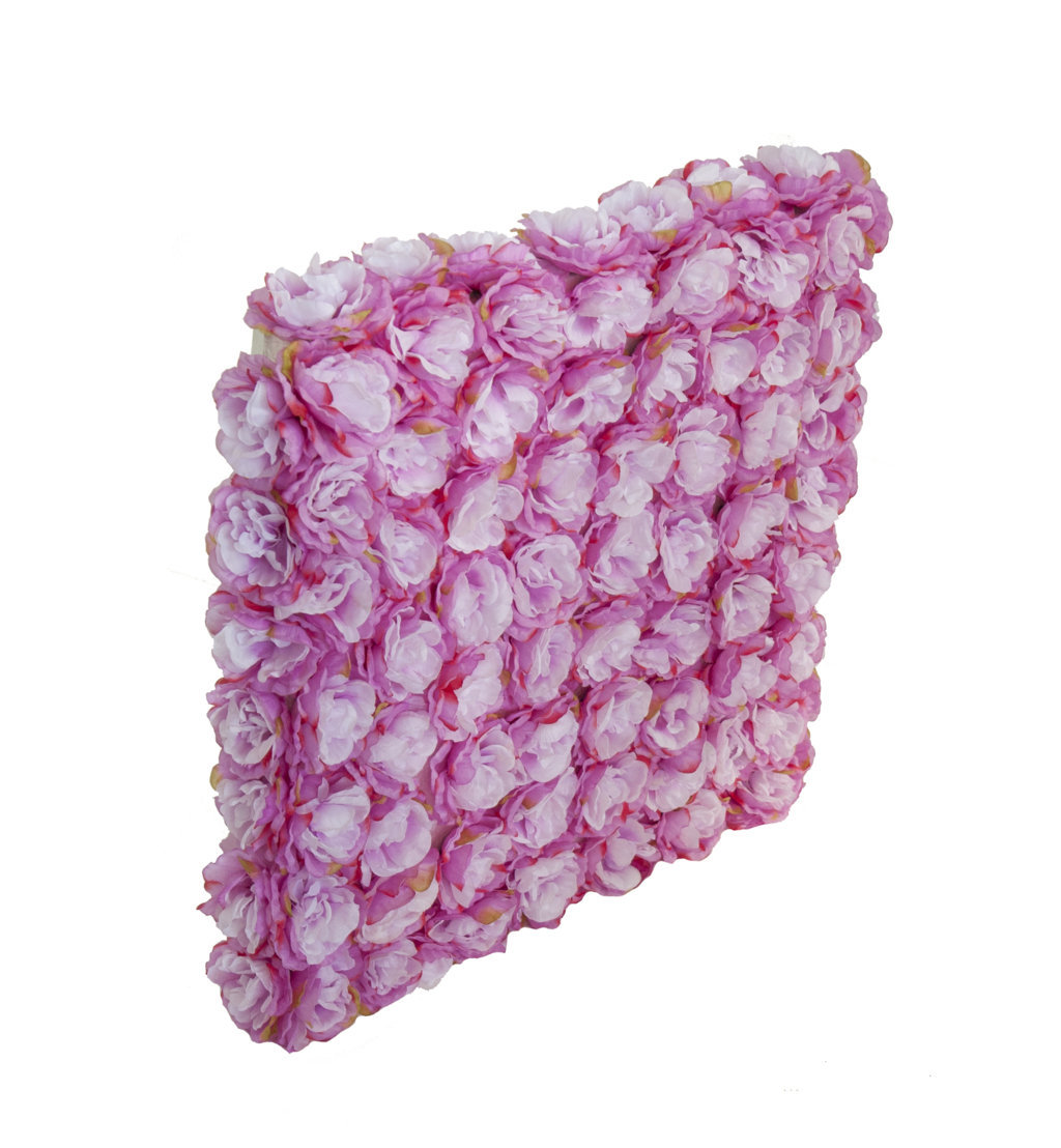 4716550A.jpg Mural de peonia lavanda - 58x58x8cm - Imagen 1
