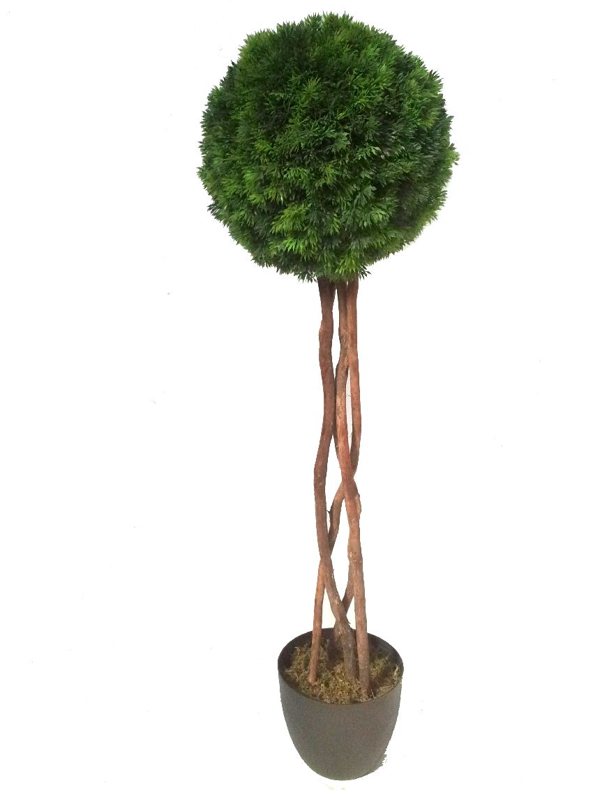 4720205.jpg Arbol de pino 1 bola tronco trenzado - Imagen 1