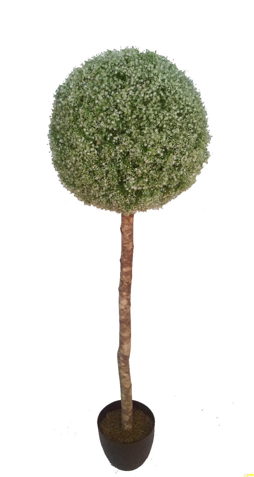4724002.jpg Árbol de Gipso. crema 1 bola tronco recto - Imagen 1