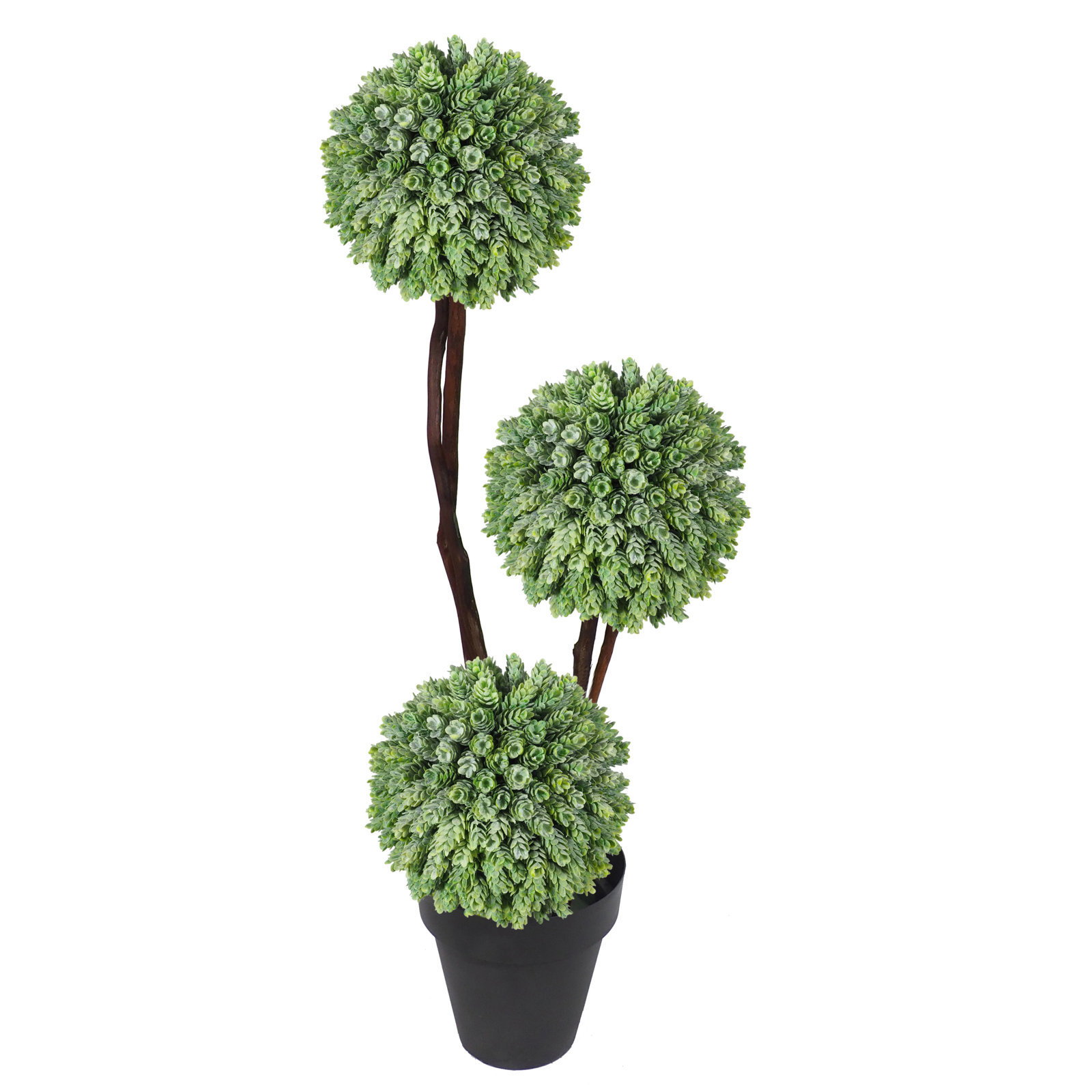 4751920.jpg arbol de cactus piña/lupulo 3 bolas - Ø25x120cm - Imagen 1