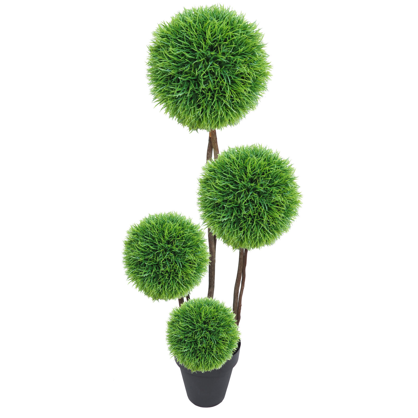 4753431.jpg arbol de hierba corta 4 bolas - Ø22/27/32/42x169cm - Imagen 1