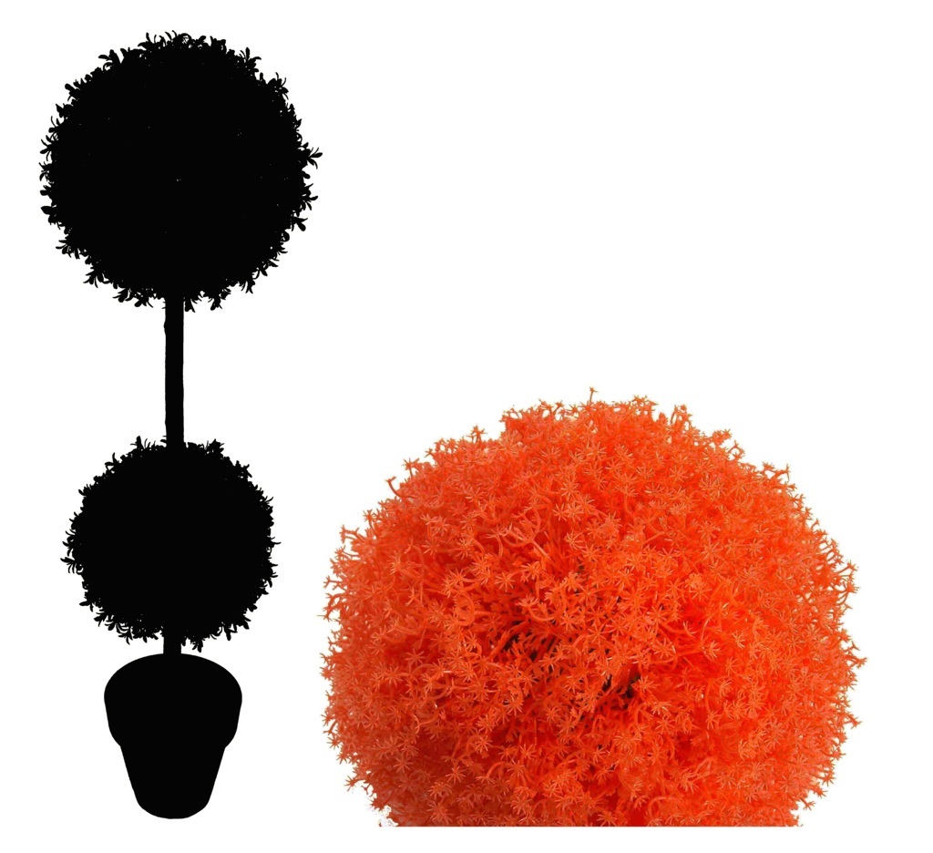 4753901.jpg Árbol de Gipsófila Naranja. 2 bolas - Imagen 1