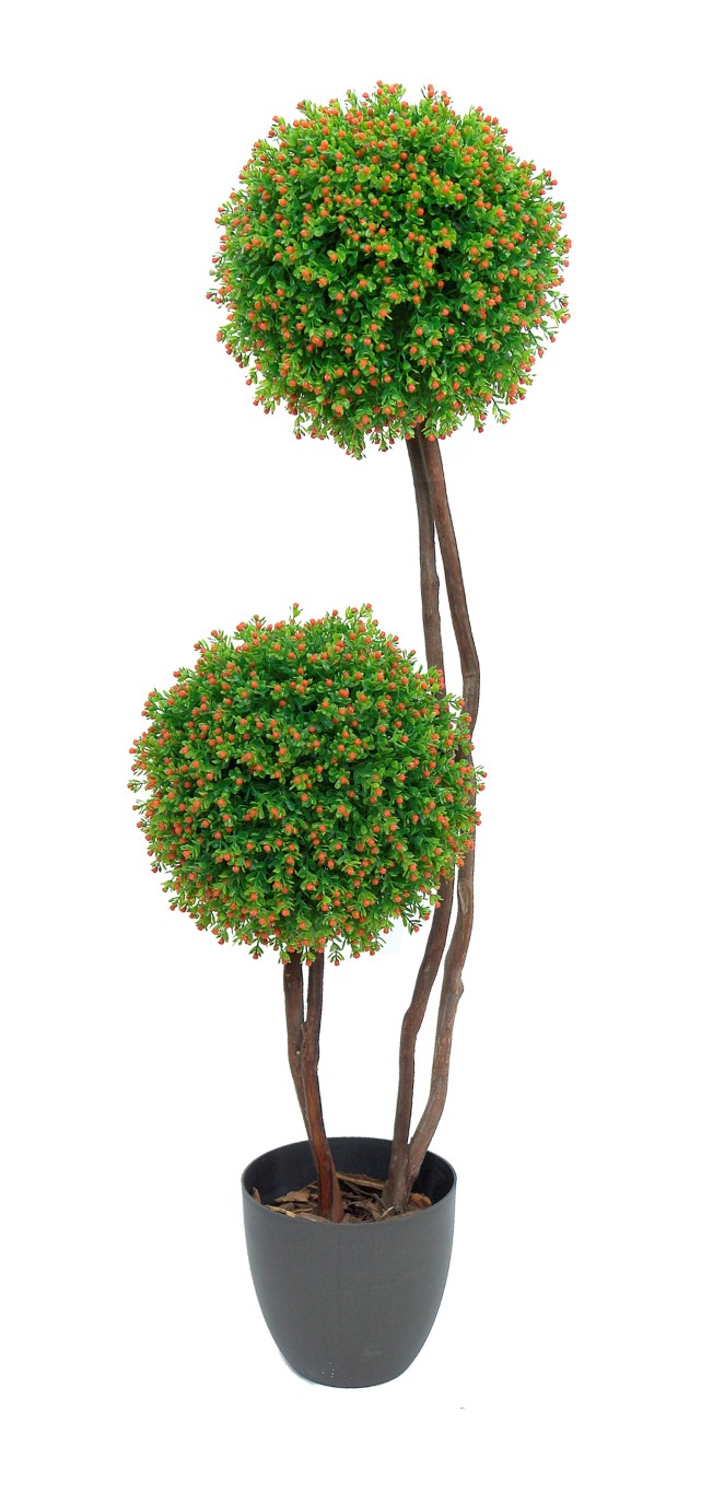 4754340.jpg arbol de nertera n. 2 bolas - Ø25x110cm - Imagen 1