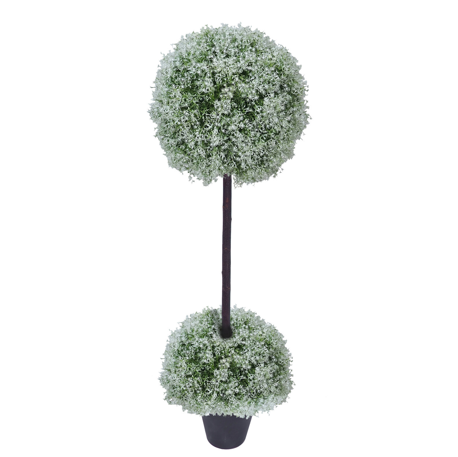 4764001.jpg arbol de gipsofila crema 1+1/2 bolas - 120cm - Imagen 1