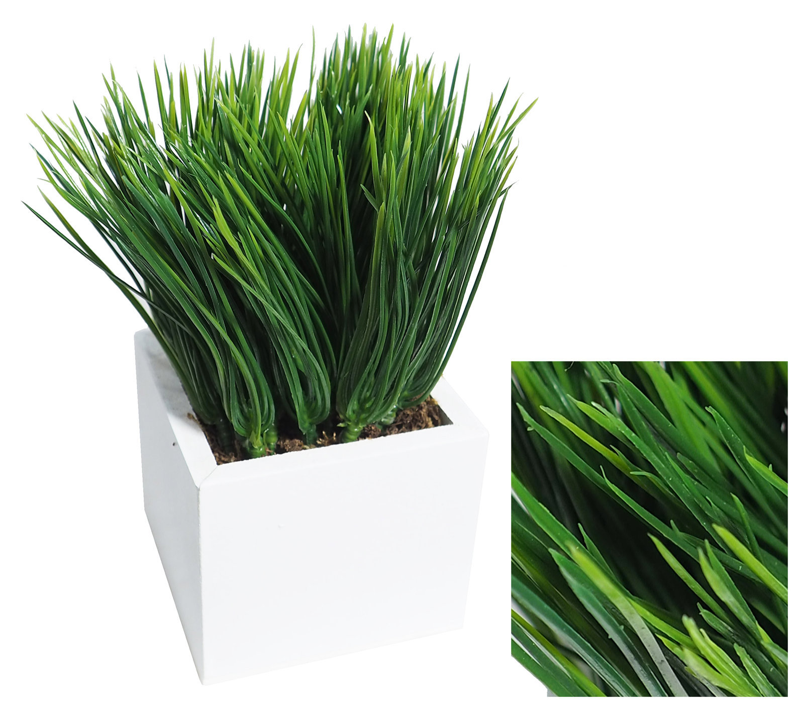 4841070B.jpg White box Hierba verde alta - 8x8x18cm - Imagen 1