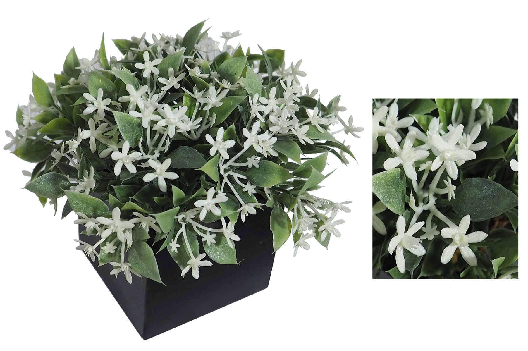 4871610.jpg Black box flores silvestres blancas - 8x8x14cm - Imagen 1