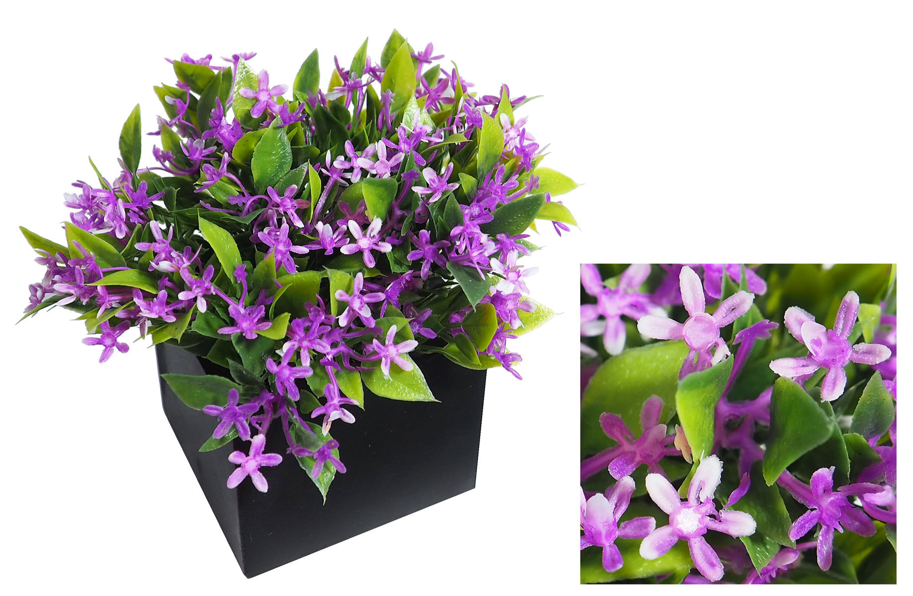 4871710.jpg Black box flores silvestres lila - 8x8x14cm - Imagen 1