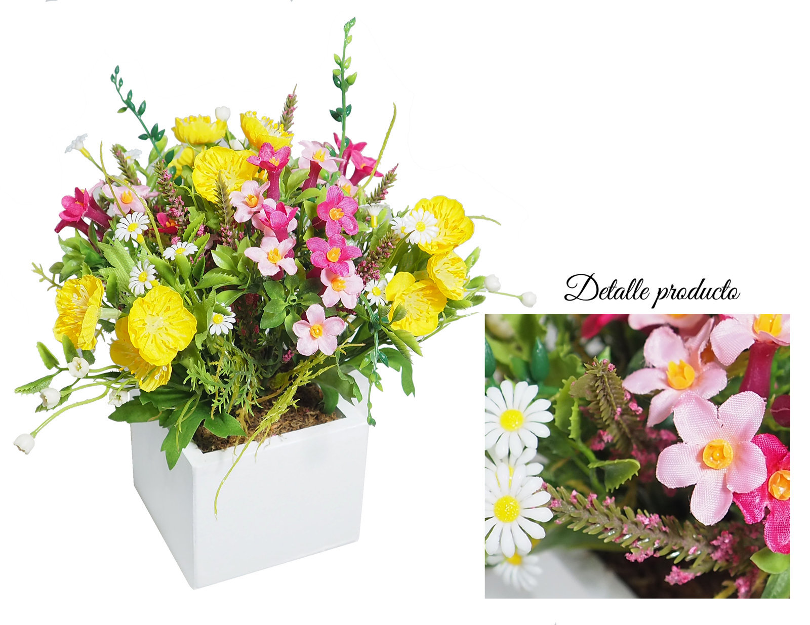 4880012B.jpg White box bouquet surtido - 8x8x20cm - Imagen 1