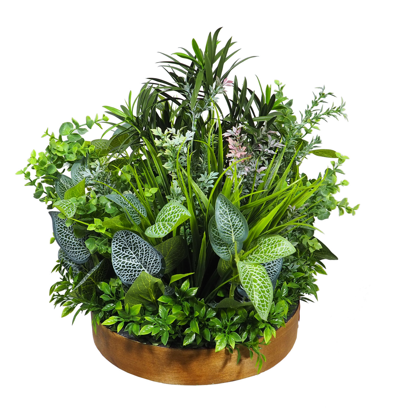 4899911W.jpg Centro redondo greens Ø30x54cm - Imagen 1