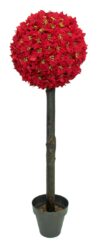 Arbol bola ponsetia roja - 180cm